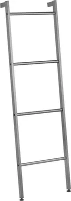 Produktbild von mDesign Handtuchleiter Handtuchständer Handtuchhalter Metall freistehend Graphit