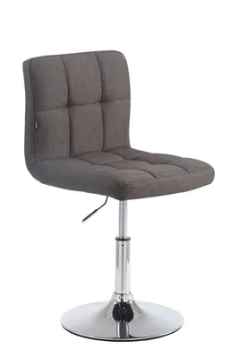 Produktbild von CLP Palma Lounger V2 Stoff Lounger höhenverstellbar und drehbar. dunkelgrau