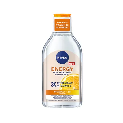 Obrázok produktu pre Micelárna voda Nivea Energy s 3 antioxidantmi, 400ml.