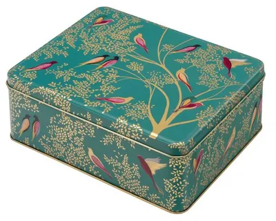 Imagen del producto de Meander, recipiente decorativo para pájaros, color verde, 20x16x7,5 cm