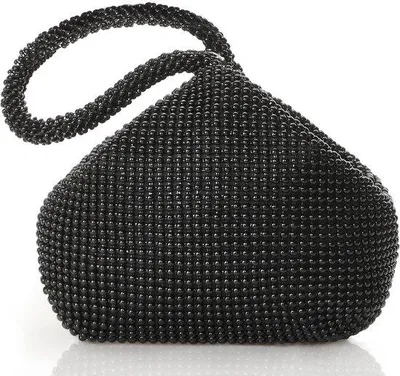 Productafbeelding van Elegante galatas voor dames, versierd met strass, in de stijl van de jaren 1920, kleine avondtas