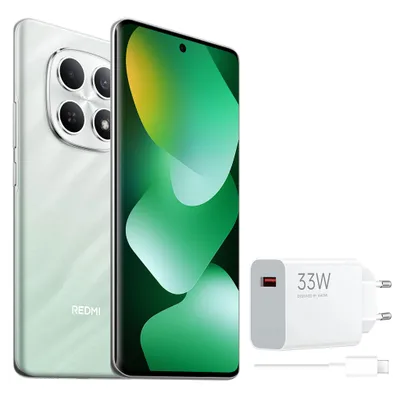 Immagine prodotto di Xiaomi Redmi Note 15 4G 8+256GB, colore verde, smartphone Android con display da 6,77", dual SIM, fotocamera da 108MP, incluso caricabatterie Xiaomi da 33W (connettore Type-A), versione EU