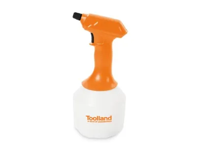 Produktbild von Toolland Elektrischer drucksprüher 1l wiederaufladbar, verstellbarer sprühkopf, led anzeige,
