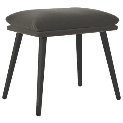 Produktbild von vidaXL Fußhocker Dunkelgrau 45x29,5x35 cm Samt