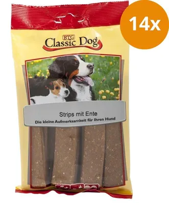 Produktbild von BTG Classic Dog Classic Snack Strps mit Ente, Snacks, Hund, Adult, Ente