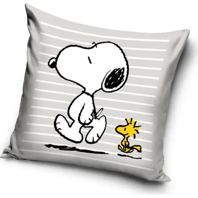 Zdjęcie produktu dla Poszewka na poduszkę Snoopy i Woodstock