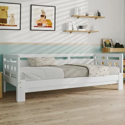 Immagine prodotto di okwish Letto imbottito 90 x 200 cm con rete a doghe e testiera regolabile, Velluto, Rosa (con materasso)