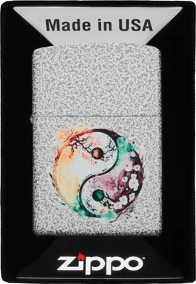 Produktbild von ZIPPO Feuerzeug WATERCOLOR YIN YANG DESIGN 60007228