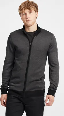 Produktbild von BLEND BHLonder Herren Strickjacke Cardigan Feinstrick mit Stehkragen