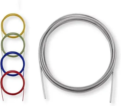 Produktbild von Ersatzseil für Crossfit Springseil Boxseil silber