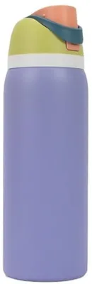 Obrázok produktu pre Izolovaná nerezová fľaša na vodu 32 oz, s viečkom, bez BPA, nepreteká, fialová