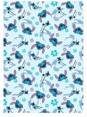 Productafbeelding van Lilo & Stitch woondeken set, 110x150 cm – Pluizige deken