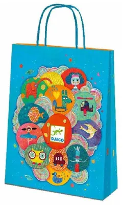 Zdjęcie produktu dla Duży papierowy prezentowy worek Djeco