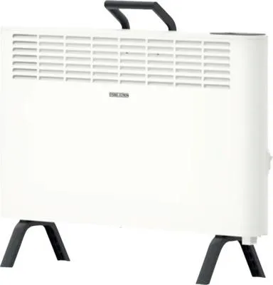 Produktbild von STIEBEL ELTRON neue Elektroheizung engergiesparend, Standgerät CNS 2000 Plus LCD move, 2 kW für ca. 25 m², LC-Display, Wochentimer, Weiß