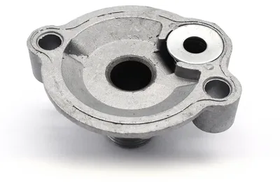 Productafbeelding van SBC oliefilteradapter, schroefmodel, artikelnummer 839049, vervanging voor Chevy 283, 305, 327, 350, 383, 396, 427, 454