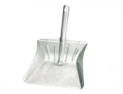 Obrázek produktu pro Lopatka na smetí zinek tloušťka 0,6mm 32x23cm