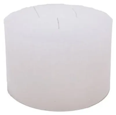 Imagen del producto de Vela decorativa "Branded" de Stumpenkerze, diámetro 15 cm, altura 10 cm, color blanco, duración aproximada de 90 horas.
