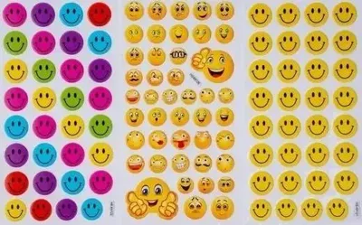 Image de Autocollants en plastique (6 pièces) - Fandy