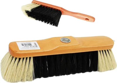 Produktbild von Zimmerbesen und Handfeger Set aus Buchenholz Rossharmischung Haushaltsbesenset
