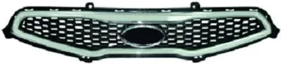 Produktbild von DIEDERICHS 6506040 Kühlergrill Frontgrill für KIA PICANTO (TA) Chrom Schwarz