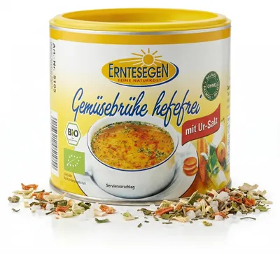 Produktbild von Erntesegen Gemüsebrühe - Hefefrei - Würz-Sauce 220g Dose
