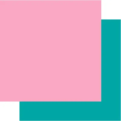 Produktbild von 2 Cricut permanente Vinylfolien 91 x 33 cm - aqua, hellrosa