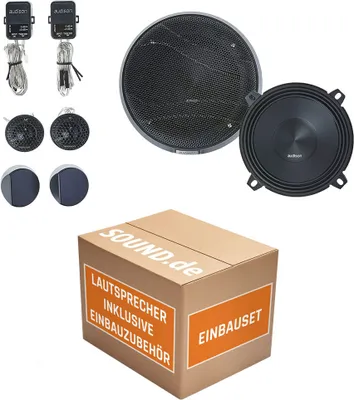 Produktbild von Audison APK-130 - 13cm Lautsprecher System - Einbauset passend für BMW 3er E46 - justSOUND