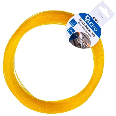 Produktbild von Maurerschnur 1 mm 1 Stück Gelb 100 m Pflasterschnur Richtschnur Bauschnur Nylon Verlegeschnur Markierungsschnur Baustelle