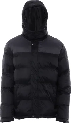 Produktbild von keepsuwarm herren wattierte steppjacke - schwarz, XL