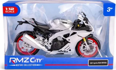 Produktbild von DAFFI RMZ Kochfeld. 1:12 ApriliaRSV4 silber H-134 81345