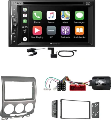 Produktbild von Pioneer AVH-Z3200DAB DAB+ Digitalradio USB Bluetooth Einbauset für Mazda 5 CR