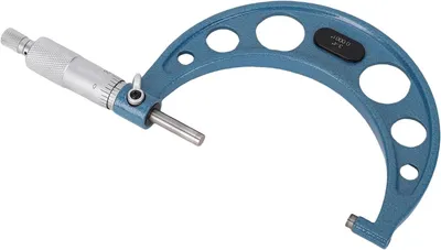 Productafbeelding van Buitenmicrometerset voor machinisten, 3 tot 4 inch, voor lengte-, diameter- en diktemetingen met wolfraamcarbide aambeeld
