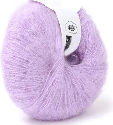 Imagen del producto de Hilo de mohair suave, hilo de angora y lana, hilo de mohair para tejer, hilo de angora largo, color: (16, verde esmeralda)