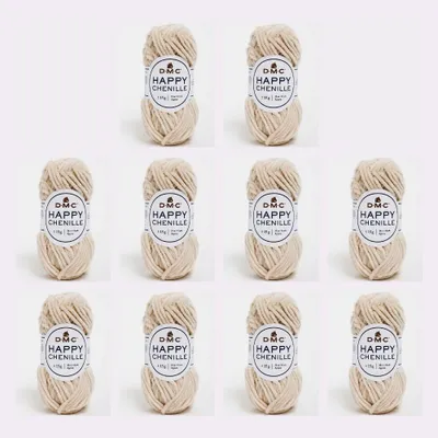 Obrázek produktu pro 10x DMC Happy Chenille – 100% polyesterová sametová příze (barva 10)