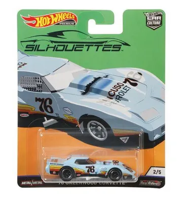 Produktbild von MATTEL FYN65 HOT WHEELS Premium Culture Car 76 Greenwood Corvette