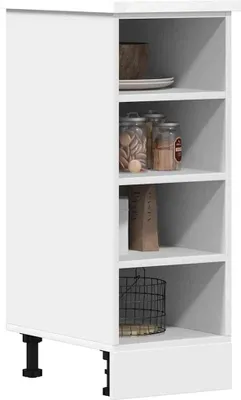 Produktbild von Möbel Unterschrank Riga Weiß 30x44,5x81,5 cm Holzwerkstoff - Küchenschränke &45714