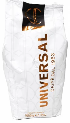 Obrázek produktu pro Universal Espresso směs White Line 1 kg kávových zrn | 40 % Arabica a 60 % Robusta | Extra Crema