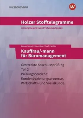 Immagine prodotto di Holzer Stofftelegramme Baden-Württemberg - Kauffrau/-mann für Büromanagement