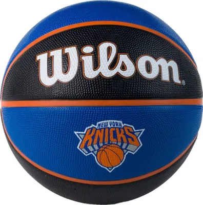 Produktbild von Wilson Nba New York Knicks (Size 7) Basketball - Royal / Schwarz  | Größe: 7