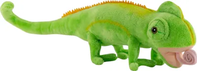 Image de Carl Dick caméléon env. 35cm, peluche, animal en peluche, doudou 3734