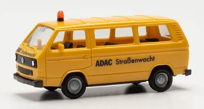 Produktbild von VOLKSWAGEN T3 ADAC Bus gelb, HER097161, Maßstab1/87, HERPA