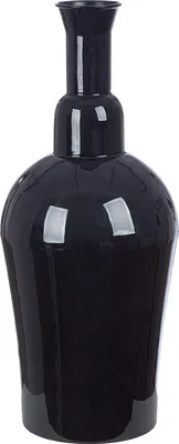 Produktbild von GILDE Vase Filu, schwarz H.55 cm