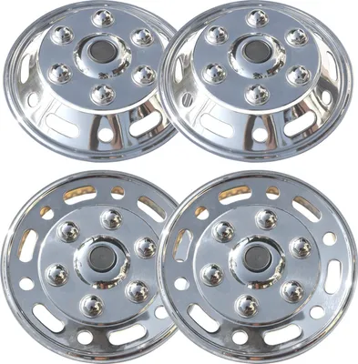 Immagine prodotto di 4x coprimozzi cerchi 16" per Ford acciaio argento