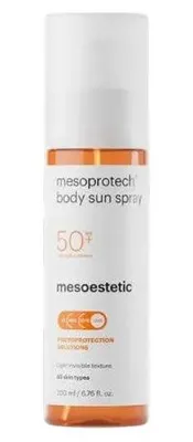 Obrázek produktu pro Mesoestetic Mesoprotech Tělový opalovací sprej SPF 50+ 200 ml