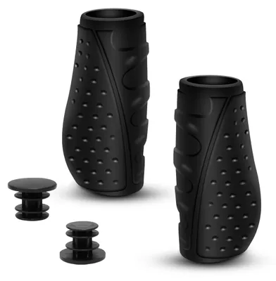 Produktbild von Ergonomische Fahrradgriffe, rutschfest für 22 mm Lenker