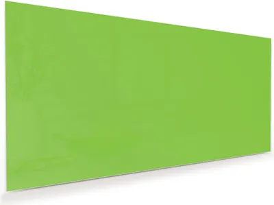 Produktbild von Glasbild 60x30cm in XXL für Wohnzimmer, Schlafzimmer Motiv Hellgrüner Hintergrund