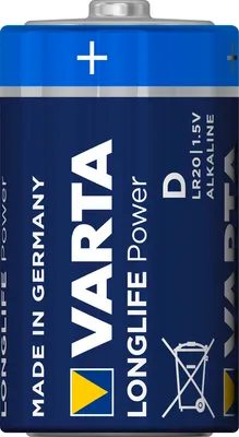Produktbild von Varta HIGH ENERGY D, Einwegbatterie, D, Alkali, 1,5 V, 2 Stück(e), 10 Jahr(e)