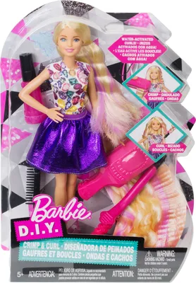 Produktbild von Barbie Wellen- und Lockenspaß Puppe. DWK49