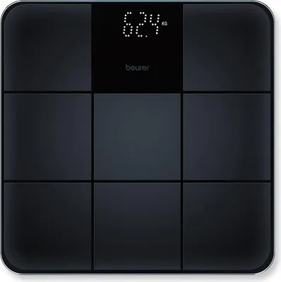 Immagine prodotto di Beurer GS 235 Bilancia in Vetro con Superficie Antiscivolo Nero