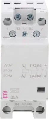 Obrázek produktu pro Modulární stykač 25A 230V AC 2NO 2NC R 25-22 230V 002462340
